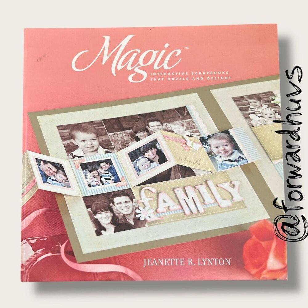 Magic by Jeanette R. Lynton – 35 Layout Scrapbook Patterns + DVD